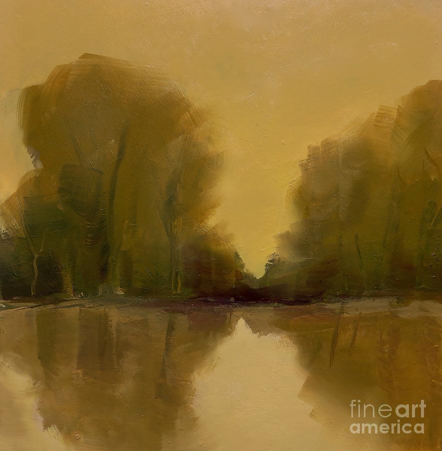 Warm Morning Painting by Michelle Abrams