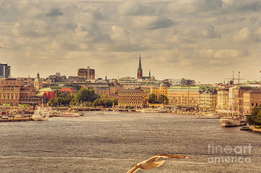 Warm Stockholm View Photograph by RicardMN Photography