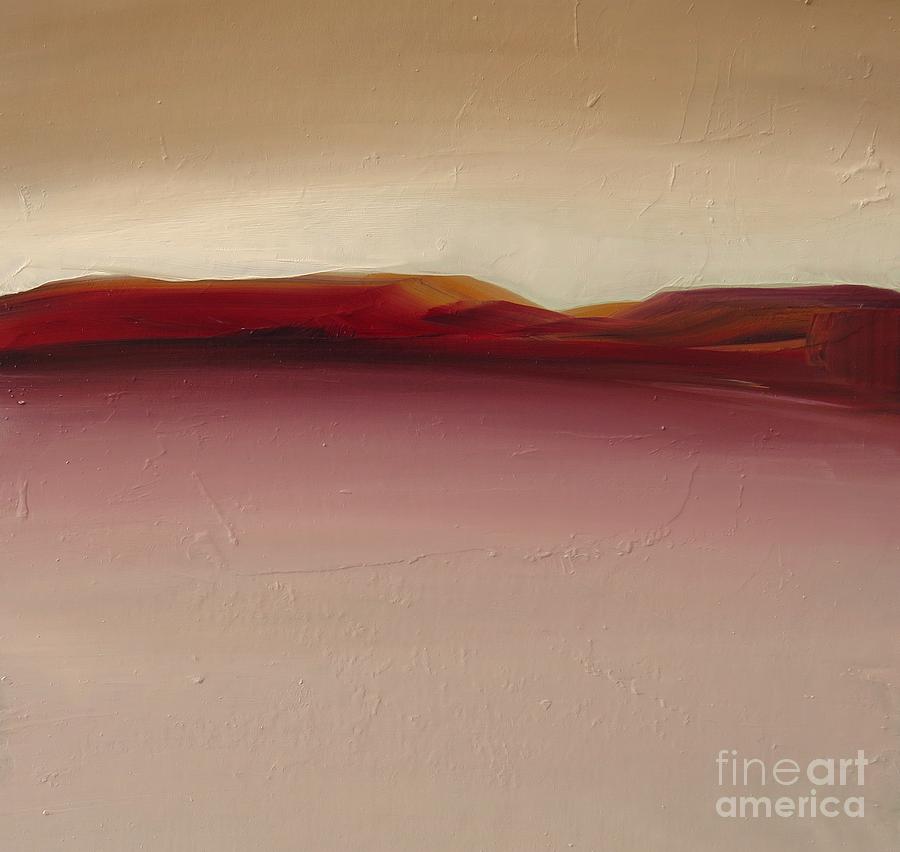 Warm Mountains Painting by Michelle Abrams