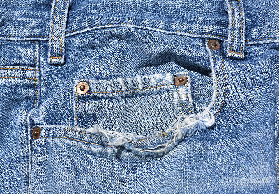 Worn Jeans Photograph by George Robinson
