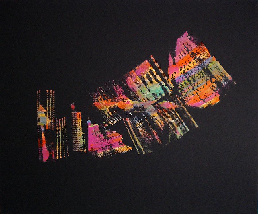 Abstract Painting - Warp by Tina Erjavec