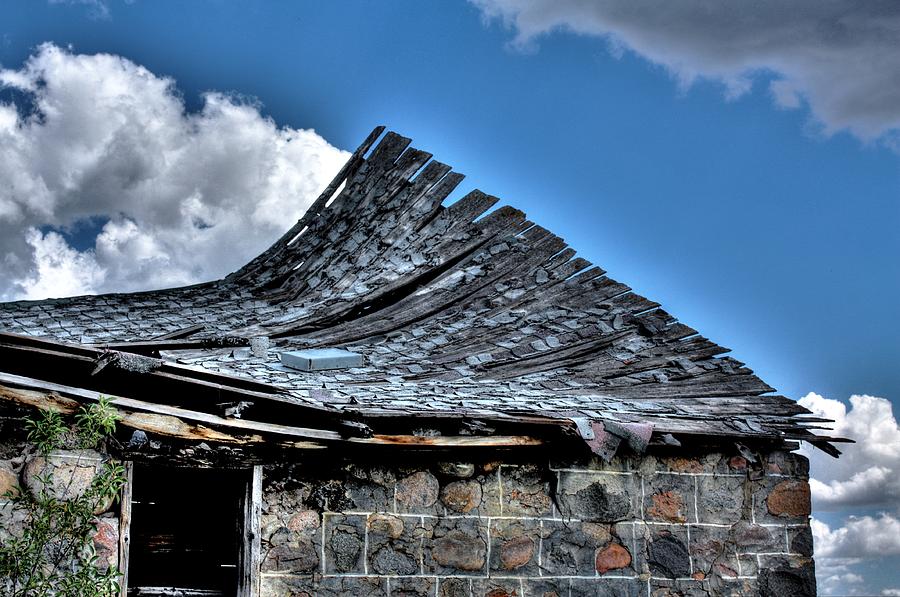 Warped Roof Photograph by David Matthews