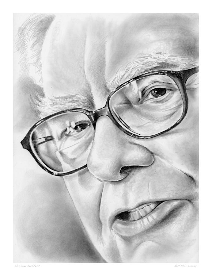 Warren Buffett Drawing