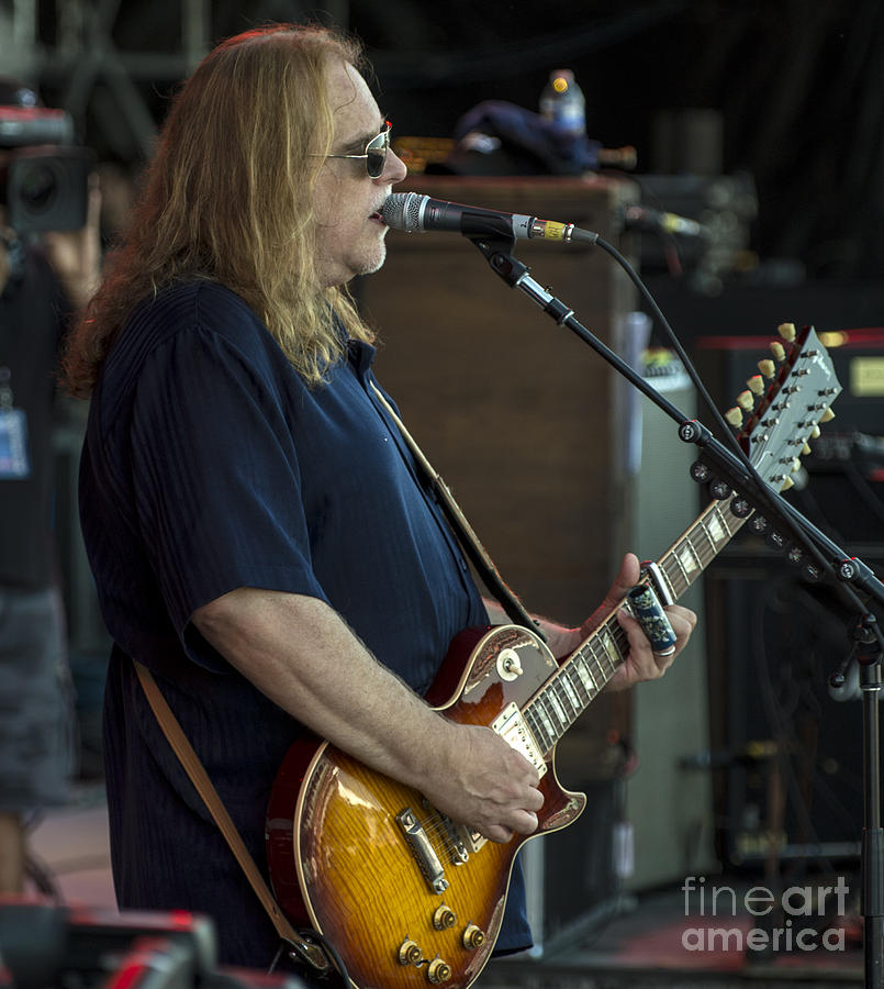 Warren Haynes with Gov't Mule at Bonnaroo Photograph by David ...