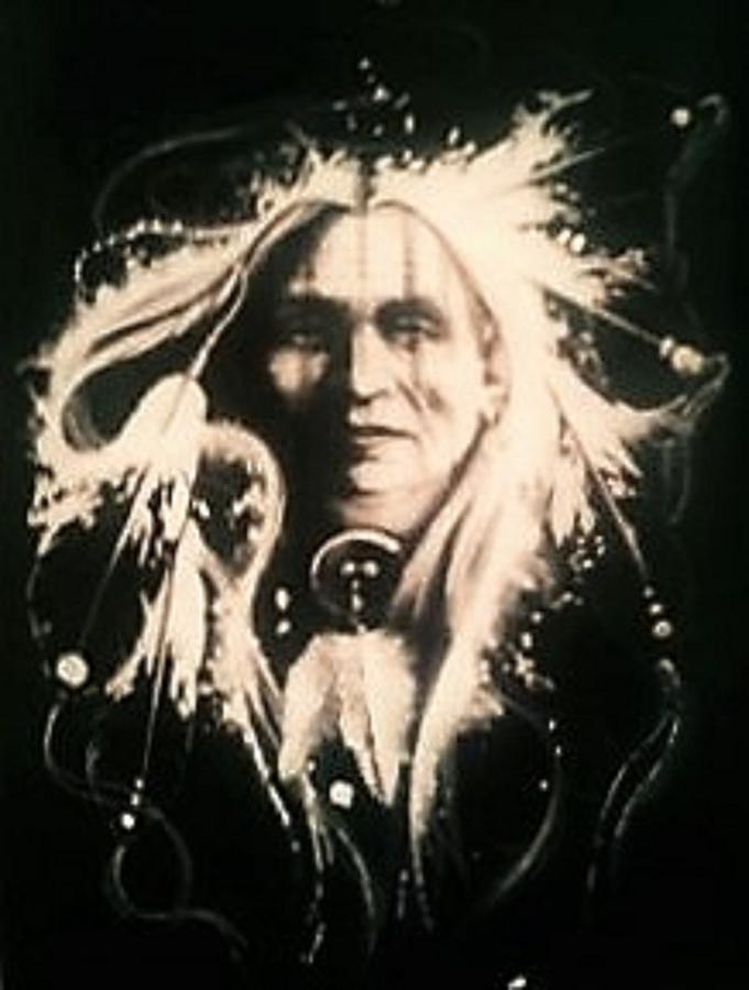 Warrior 1 Painting by DC Houle Warrior 1 Painting by DC Houle