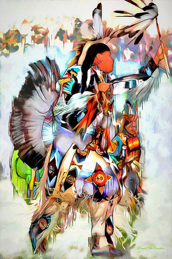 Warrior Dance Digital Art by Pennie McCracken