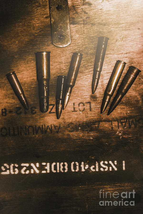 Wars And Old Ammunition Photograph