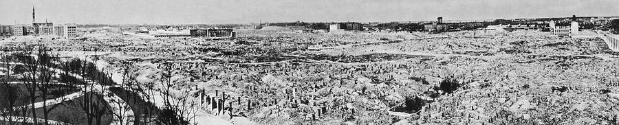 Warsaw Ghetto ruins 1945 Photograph by David Lee Guss