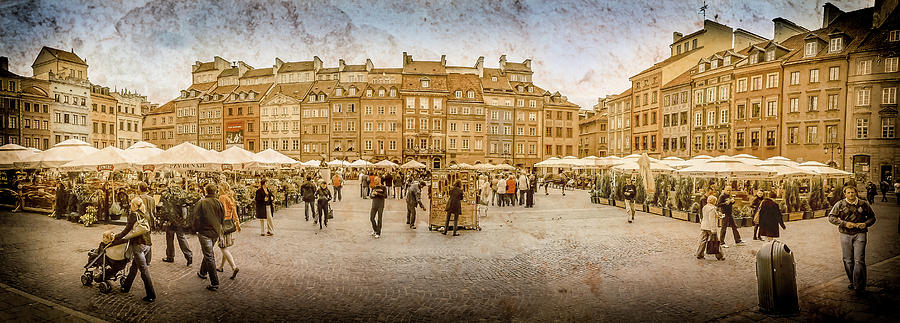 Warsaw, Poland - Old Town Square Photograph by Mark Forte