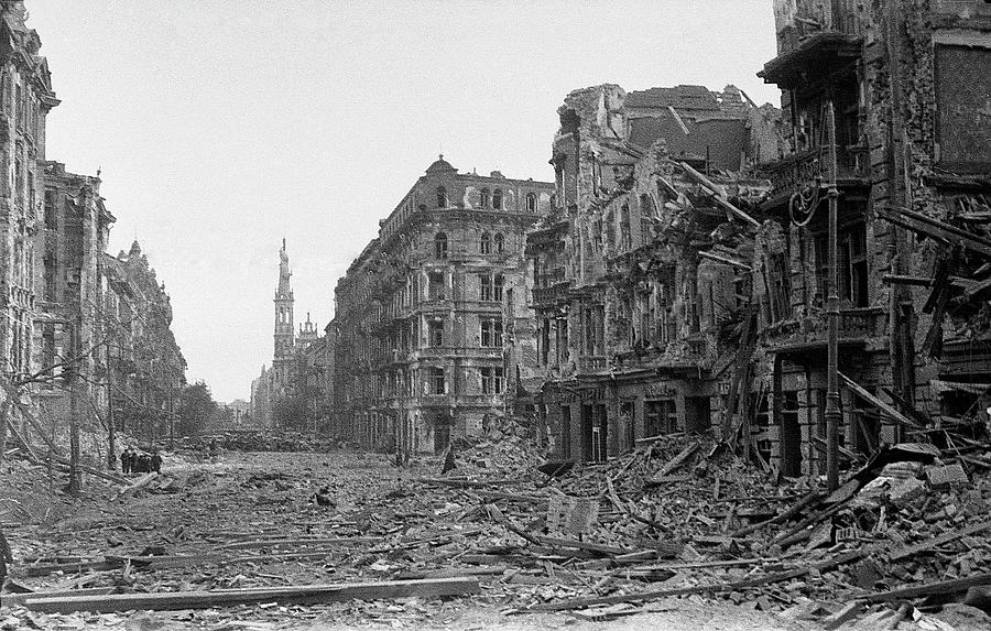 Warsaw Poland 1945 Photograph By David Lee Guss Pixels   Warsaw Poland 1945 David Lee Guss 