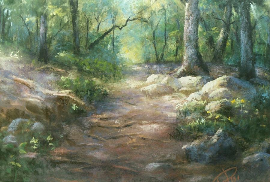 Warwick Woods Pastel by Bill Puglisi