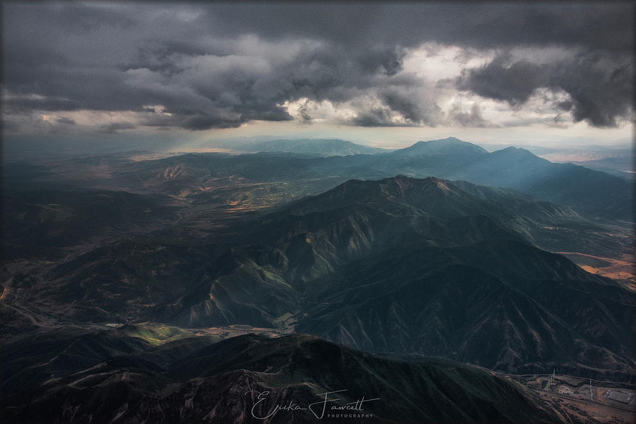 Wasatch Mountains Photograph by Erika Fawcett