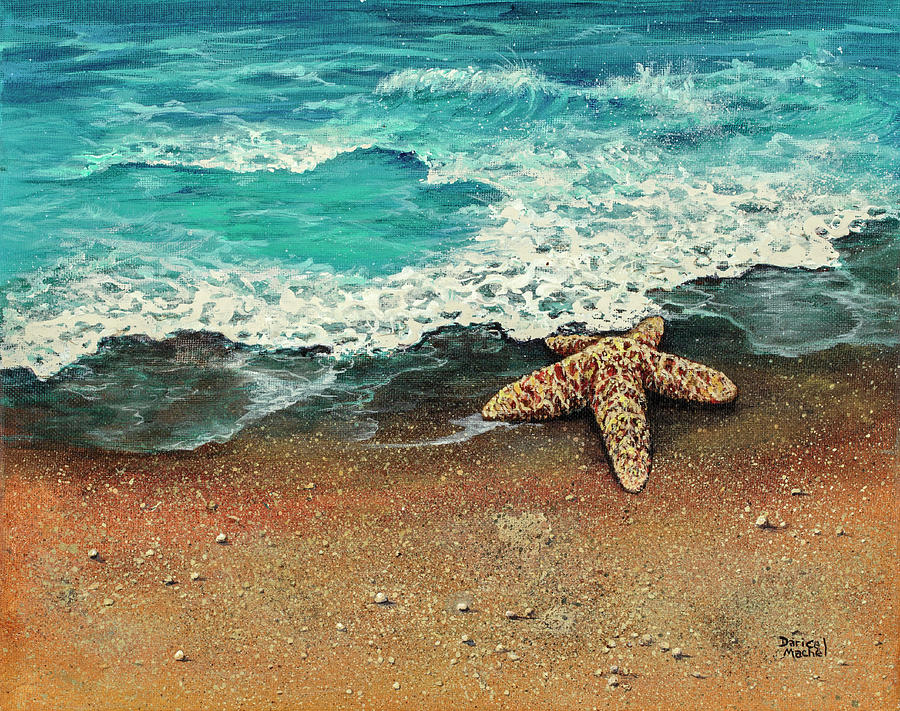 Washed Ashore Painting by Darice Machel McGuire