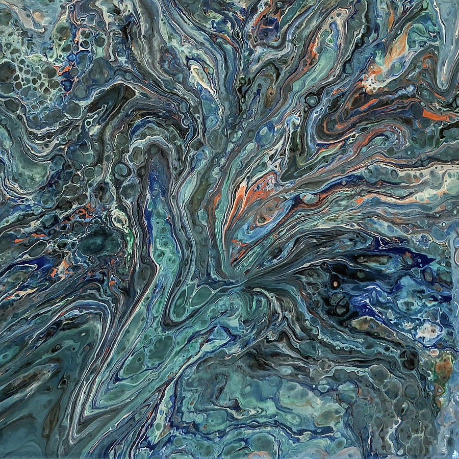 Washed Away Painting by Teresa Wilson