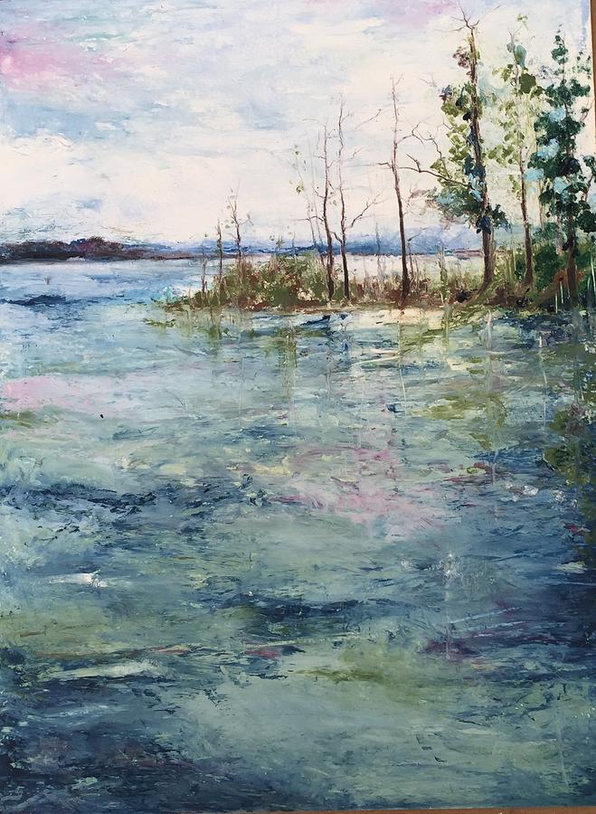 Washed By the Waters Series Painting by Robin Miller-Bookhout