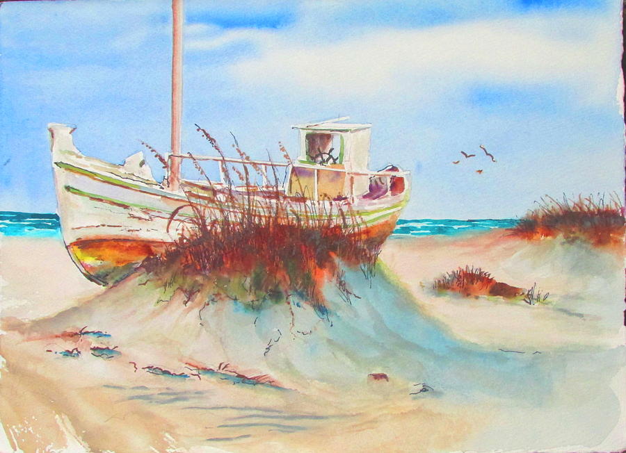 Washed Up Painting by Bobby Walters