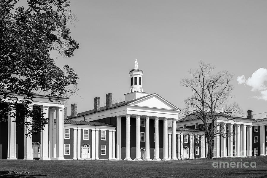 Washington and Lee University Washington Hall Photograph by University Icons
