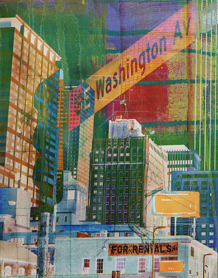 Washington Avenue Digital Art by Susan Stone