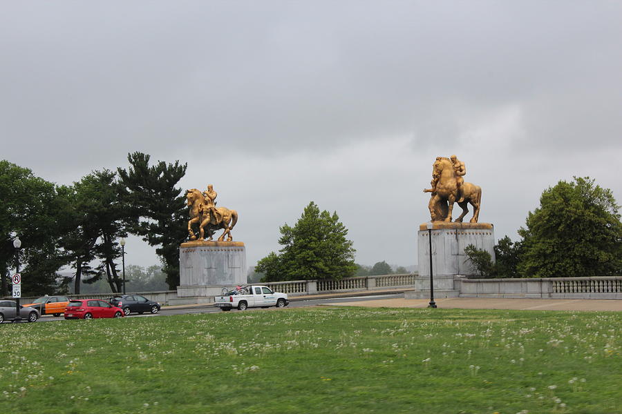 Washington D. C On a Cloudy Day Photograph by Jeanette Rode Dybdahl