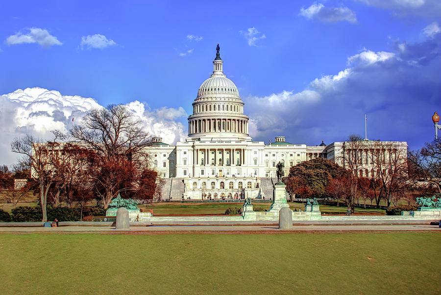 Washington DC Capitol Building Photograph by Gregory Ballos - Fine Art ...