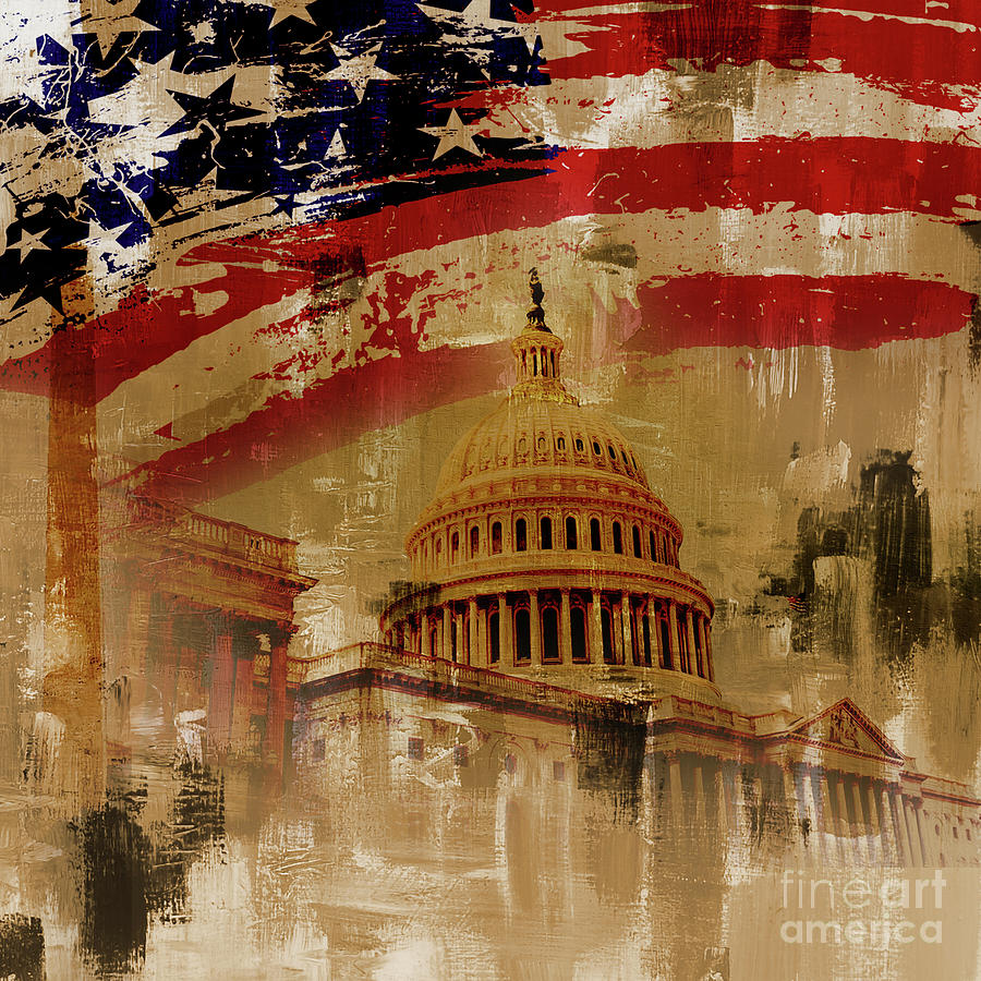 Washington Dc Painting by Gull G