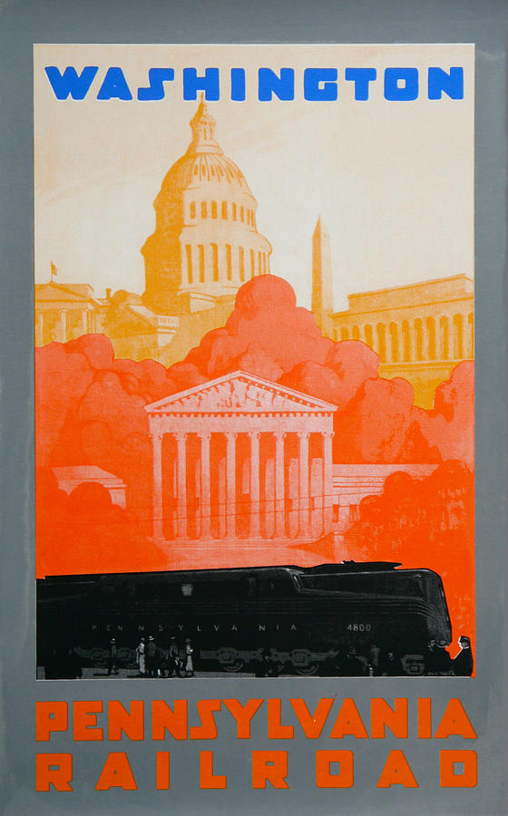 Washington DC III Drawing by David Studwell