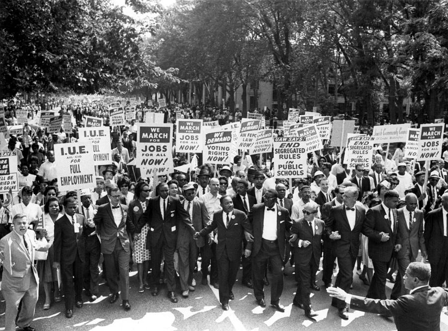 Washington D.c. Photograph - Washington, Dc Leaders Of The March by Everett