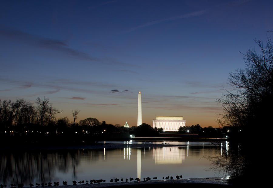Washington DC Morning View  Photograph by Brendan Reals
