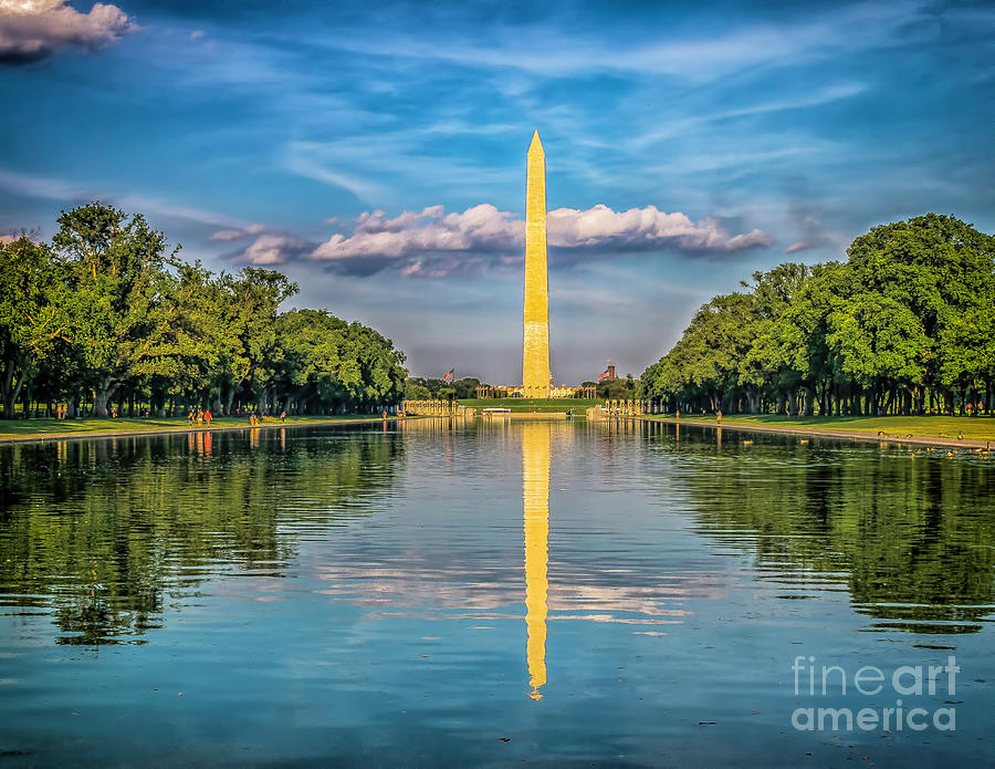 Washington Monument Reflections Photograph by Nick Zelinsky Jr