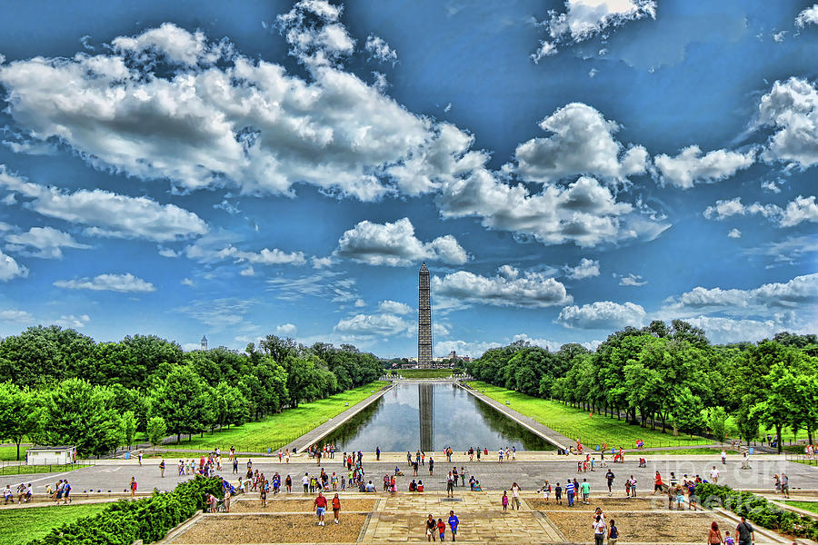 Washington Monument # 2 Photograph by Allen Beatty