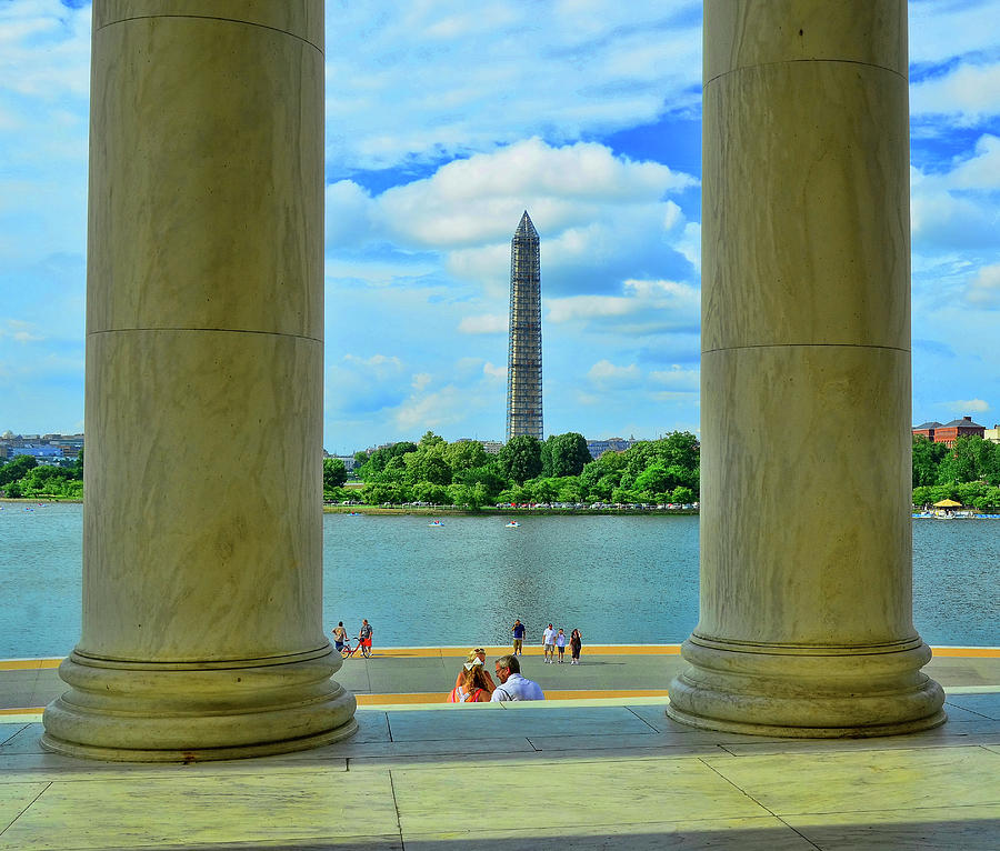 Washington Monument # 8 Photograph by Allen Beatty