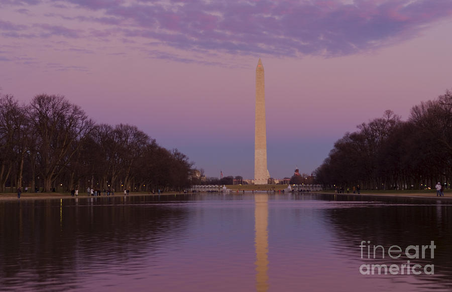 Washington Monument Photograph - Washington Monument At Sunset by Bill Bachmann