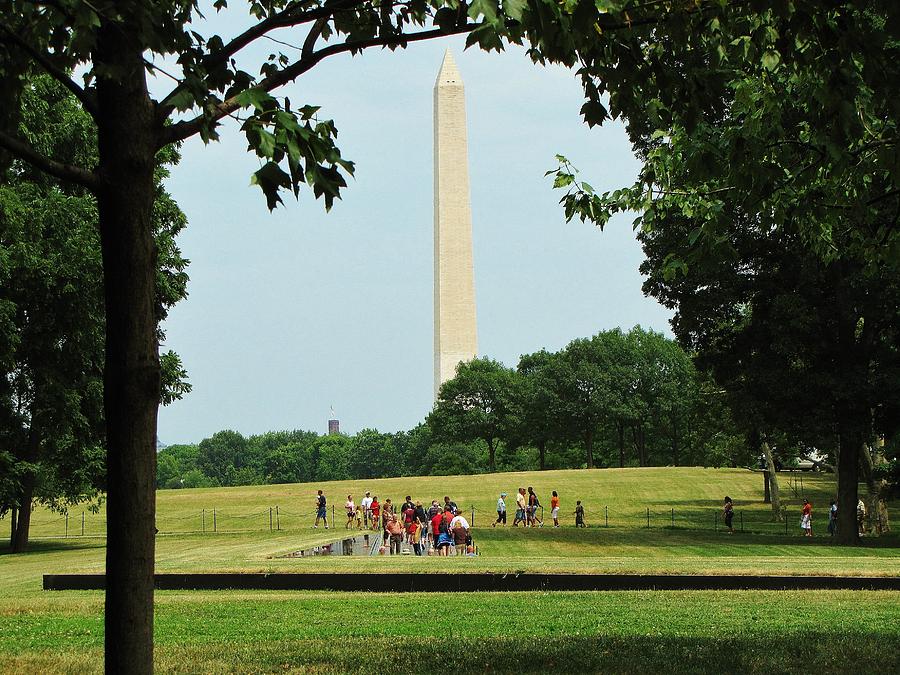 Washington Monument Photograph by Charles Ray