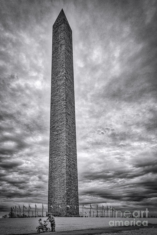 Washington monument Photograph by Izet Kapetanovic