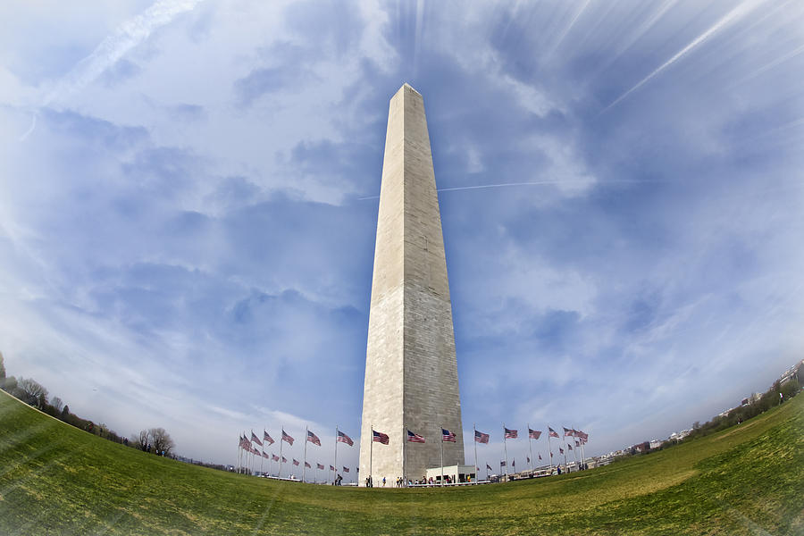 Washington Monument  Photograph by Joan Carroll