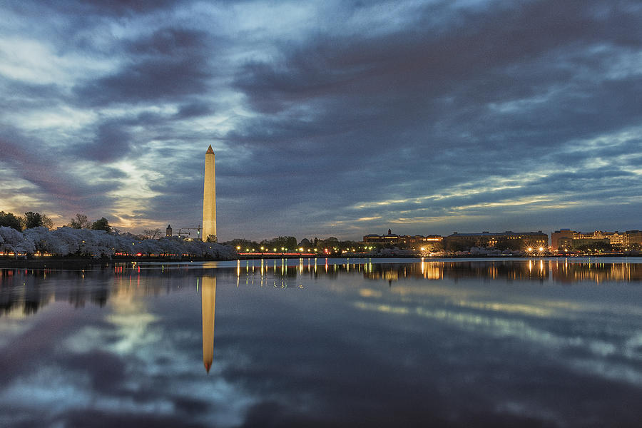 Washington Monument Sunrise Photograph by Dennis Kowalewski