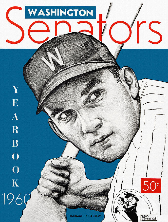 Harmon Killebrew Painting - Washington Senatore 1960 Yearbook by John Farr