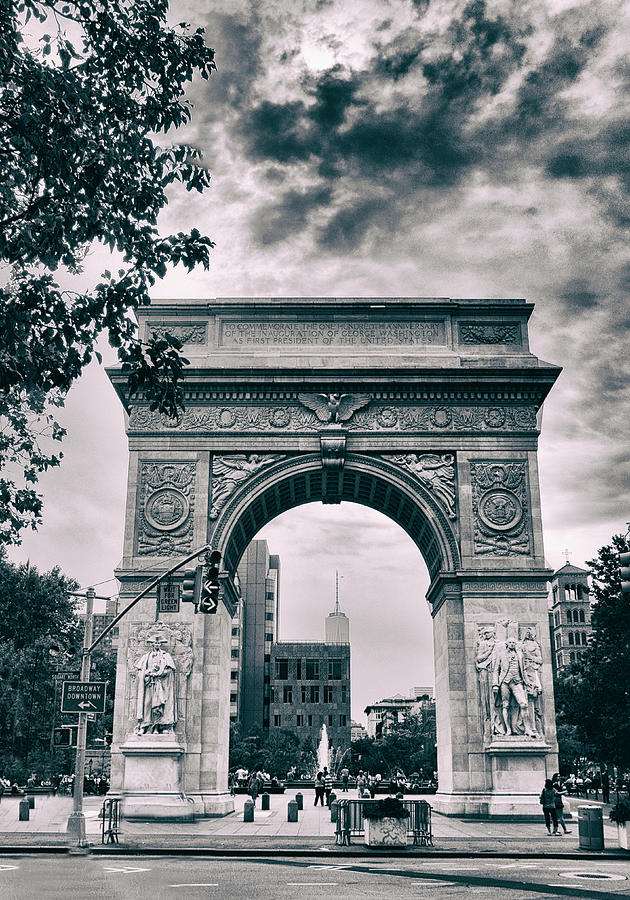 Architecture Photograph - Washington Square Arch by Jessica Jenney