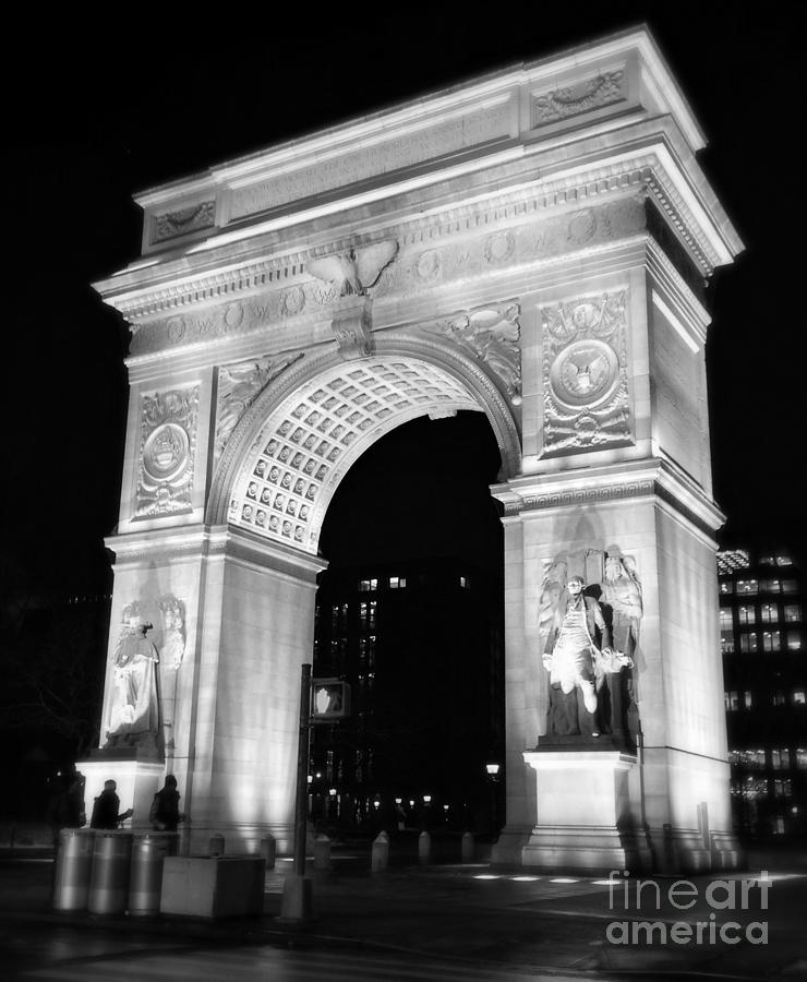 Washington Square Arch - New York Miracle in Marble Photograph by Miriam Danar
