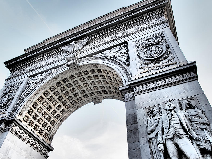 Washington Square Park Arch Photograph by Dorothy Lee