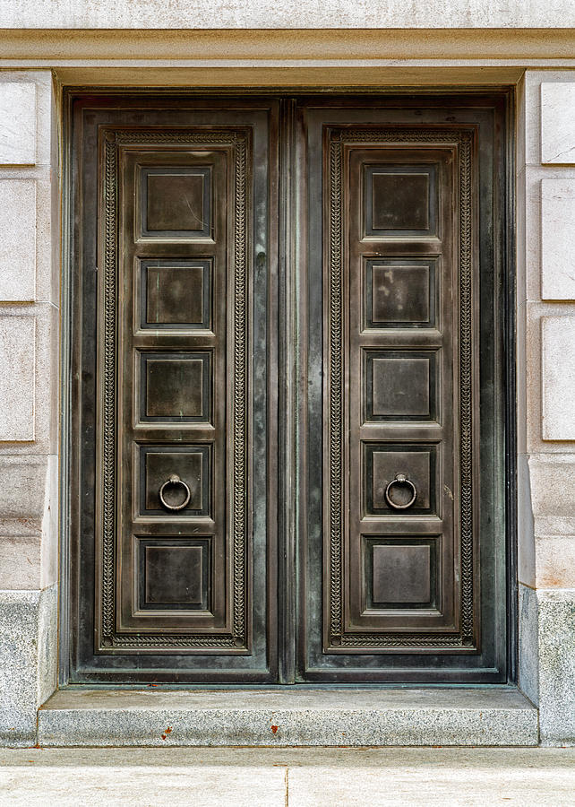 Washington State Capitol Doors Photograph by Stephen Stookey