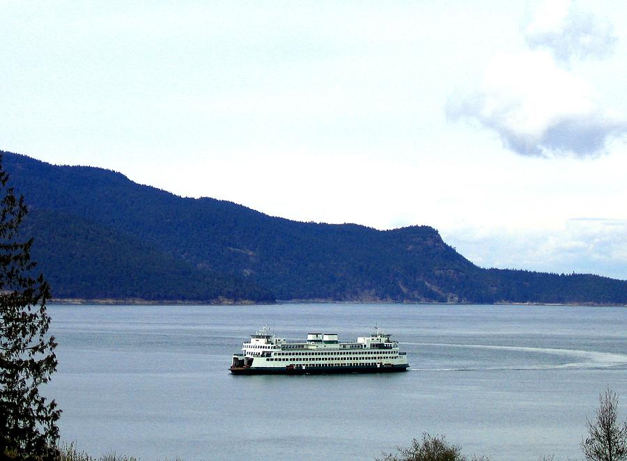 Washington State Ferry Photograph by Will Borden
