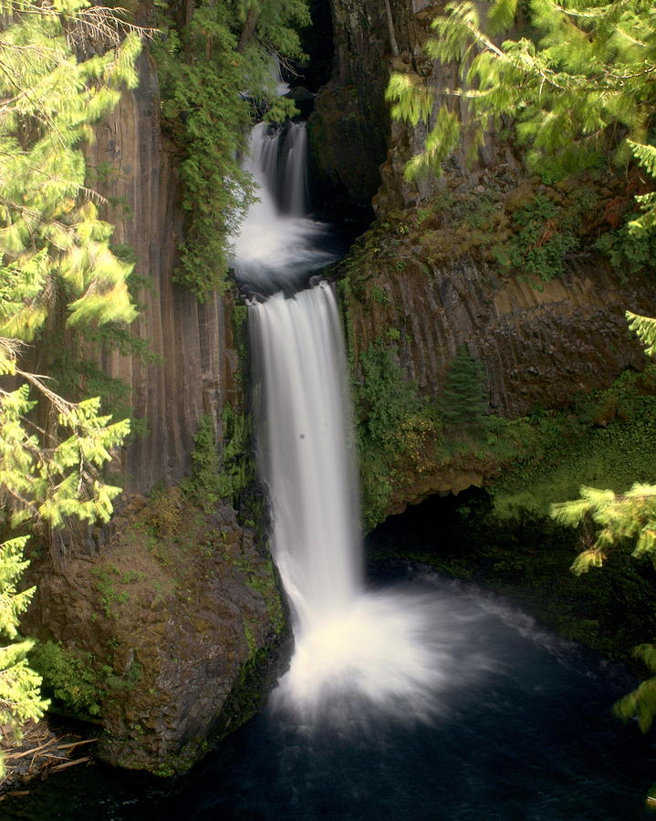 Washington Waterfall Photograph by Marty Koch