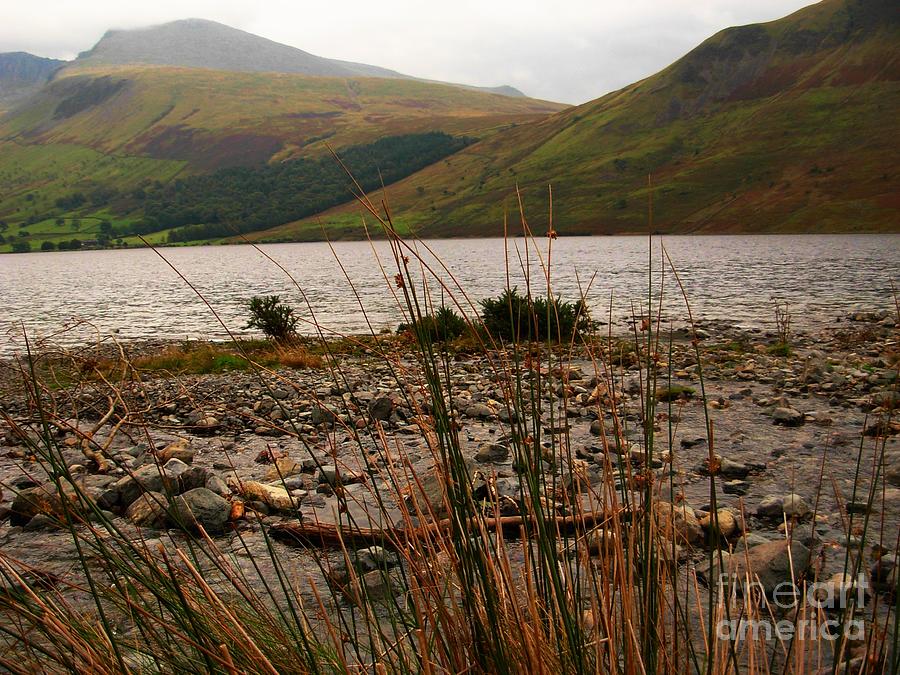 Wastwater Through The Reeds 2 Photograph by Joan-Violet Stretch
