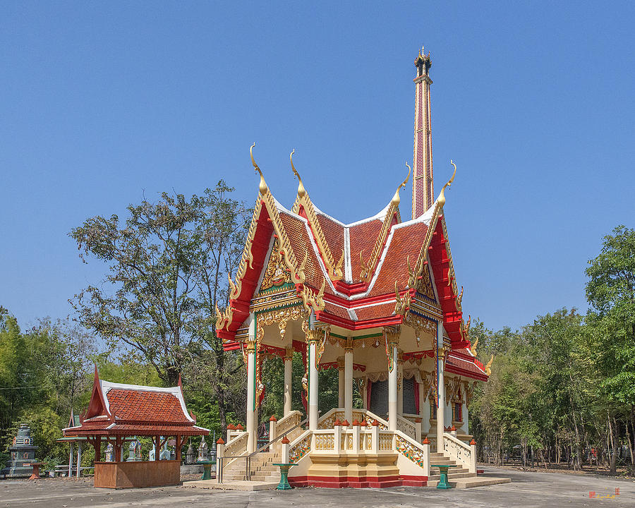 Wat Ban Na Meru or Crematorium DTHST0187 Photograph by Gerry Gantt