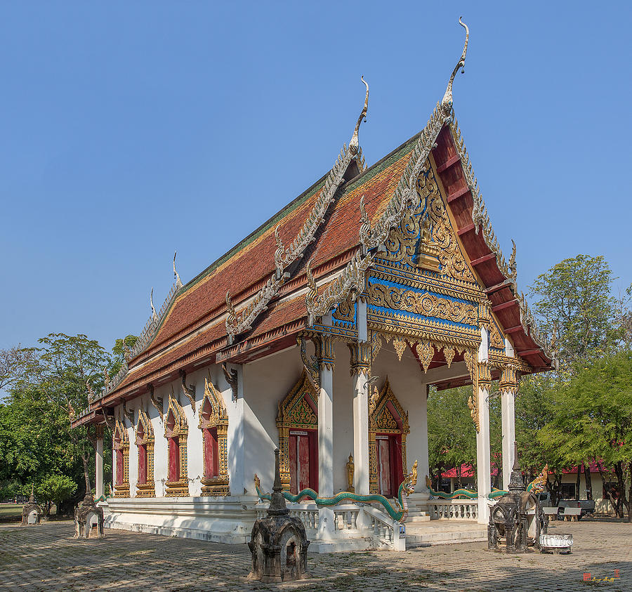 Wat Ban Na Phra Ubosot DTHST0176 Photograph by Gerry Gantt