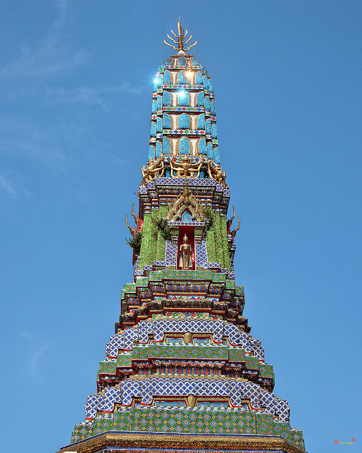 Wat Intharam Phra Prang East DTHB0908 Photograph by Gerry Gantt