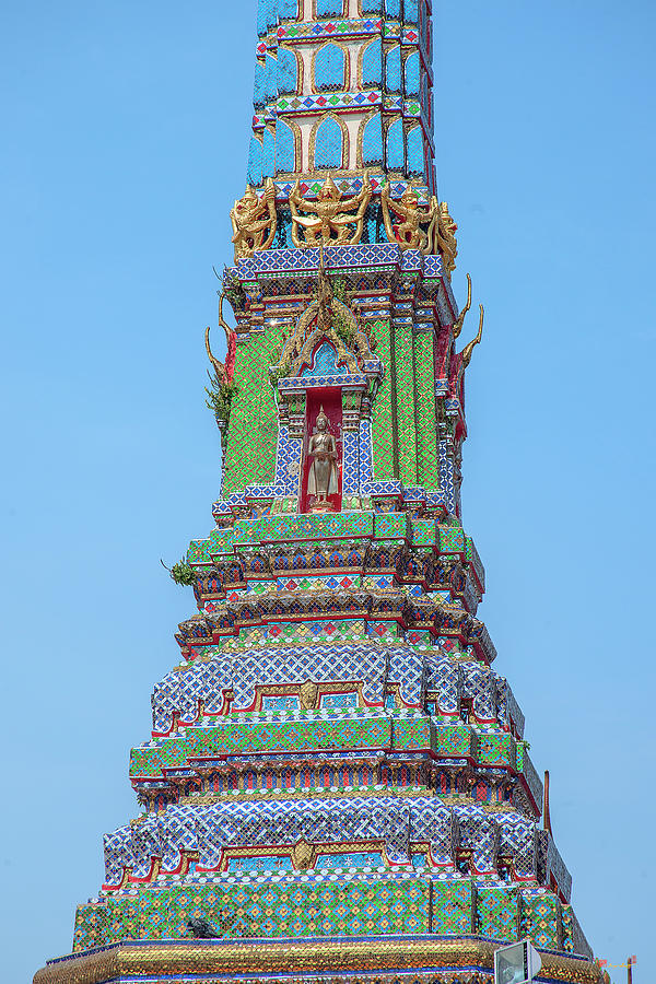 Wat Intharam Phra Prang East DTHB2091 Photograph by Gerry Gantt