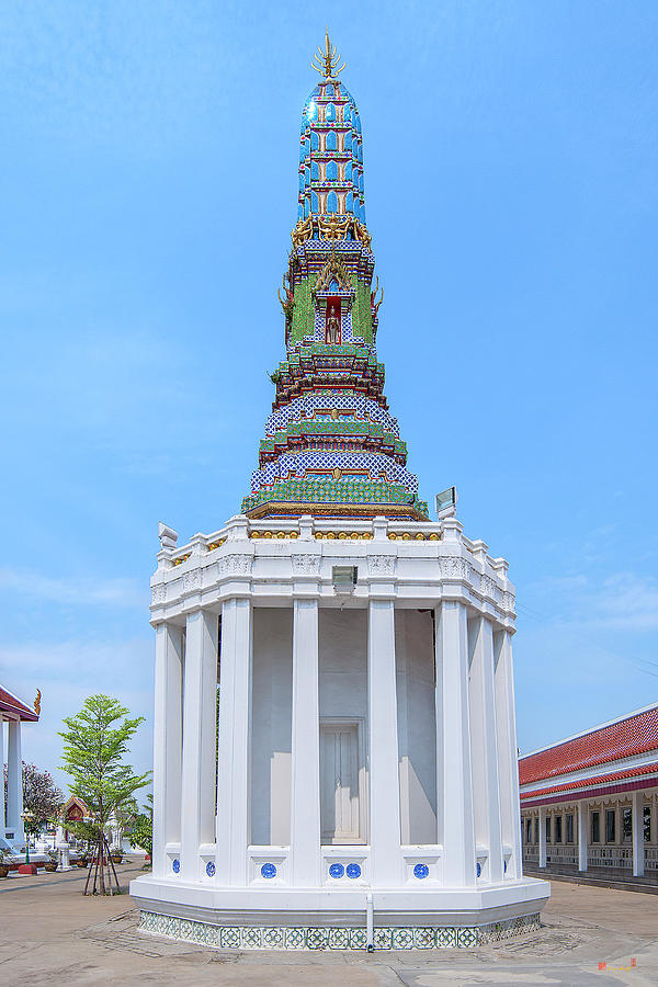 Wat Intharam Phra Prang East DTHB2093 Photograph by Gerry Gantt