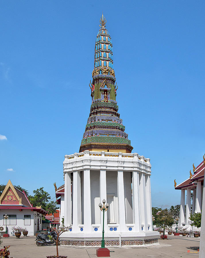 Wat Intharam Phra Prang West DTHB0905 Photograph by Gerry Gantt